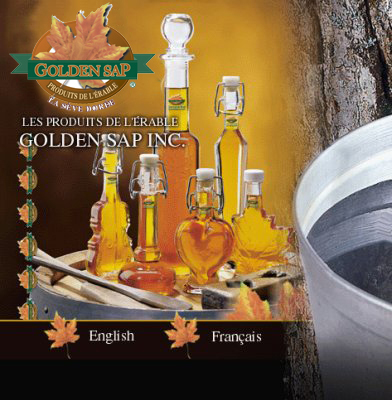 Les produits de l'�rable GOLDEN SAP inc.